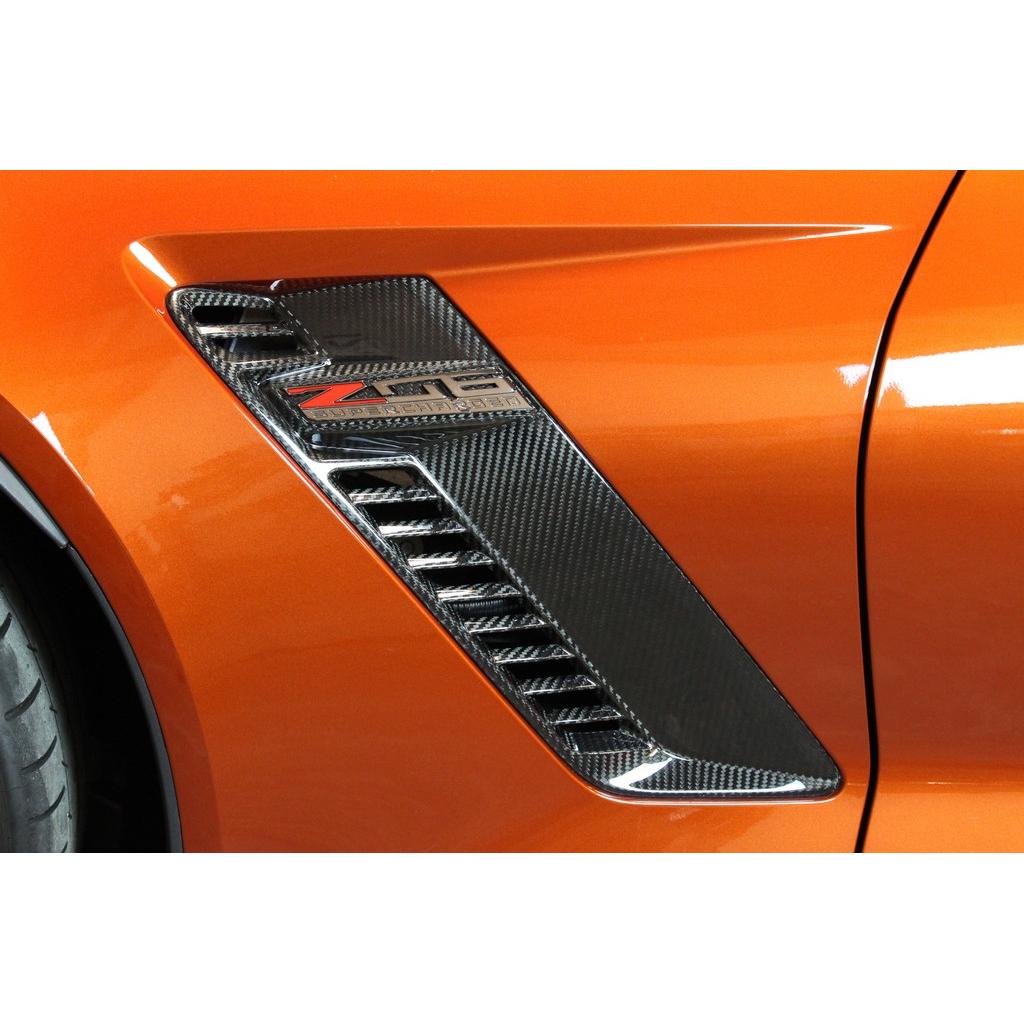 Chevrolet Corvette C7 Z06 Carbon Fiber Fender Vents