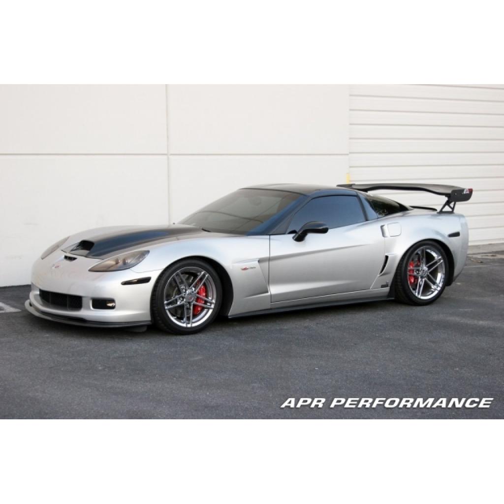 Chevrolet Corvette C6 Z06 Carbon Fiber Side Rocker Extensions/ Side Skirt (Fits Z06 and Grand Sport)