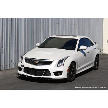 Cadillac ATS-V Carbon Fiber Front Wind Splitter 2016-2019 (Non-Carbon Package)