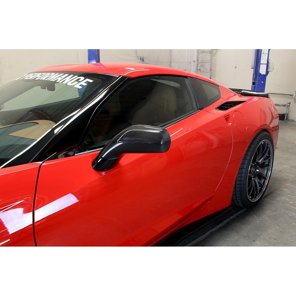 Chevrolet Corvette C7 Stingray / Z06 Carbon Fiber Replacement Mirrors