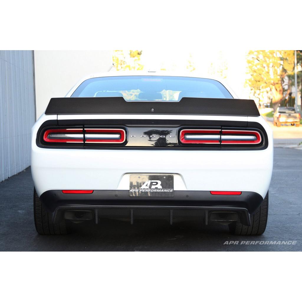 Dodge Challenger Hellcat Carbon Fiber Rear Deck Spoiler 2015-2023