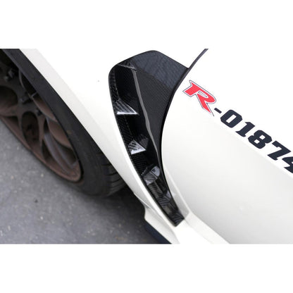 Carbon Fiber Honda FK8 Civic Type R Fender Vents 2017 - 2021