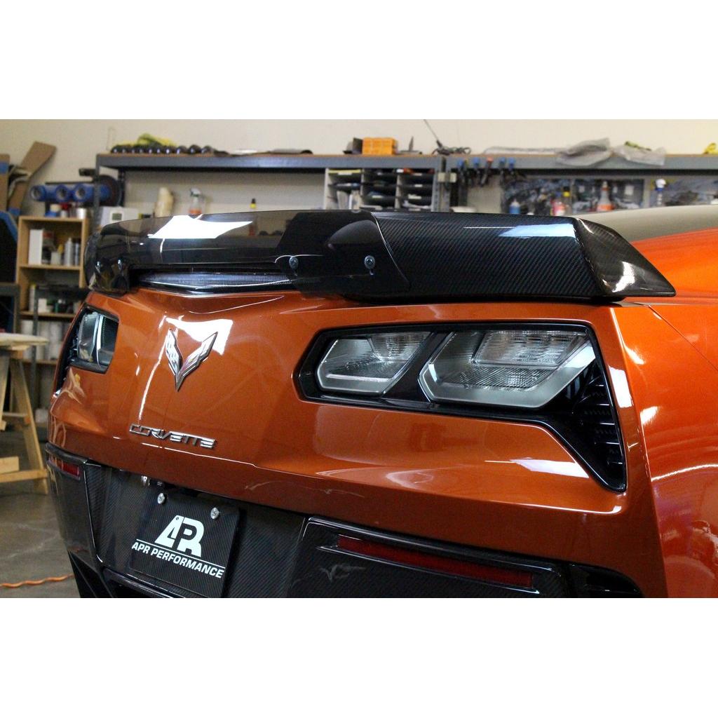 Chevrolet Corvette C7 Z06 Carbon Fiber Rear Deck Track Pack Spoiler