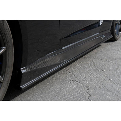 Carbon Fiber Nissan GTR R35 Side Rocker Extensions/ Side Skirt 2017-2022