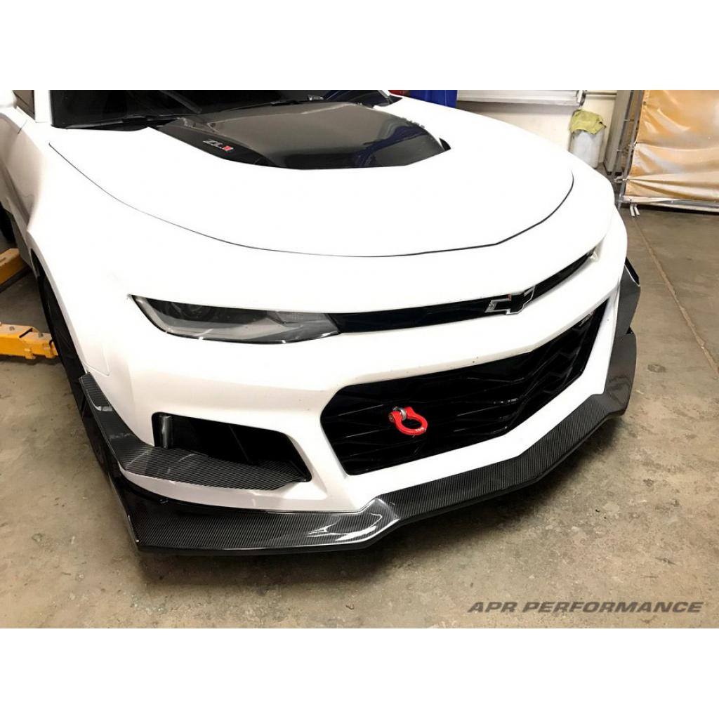 Chevrolet Camaro ZL1 Carbon Fiber Front Bumper Canards 2017 - 2024