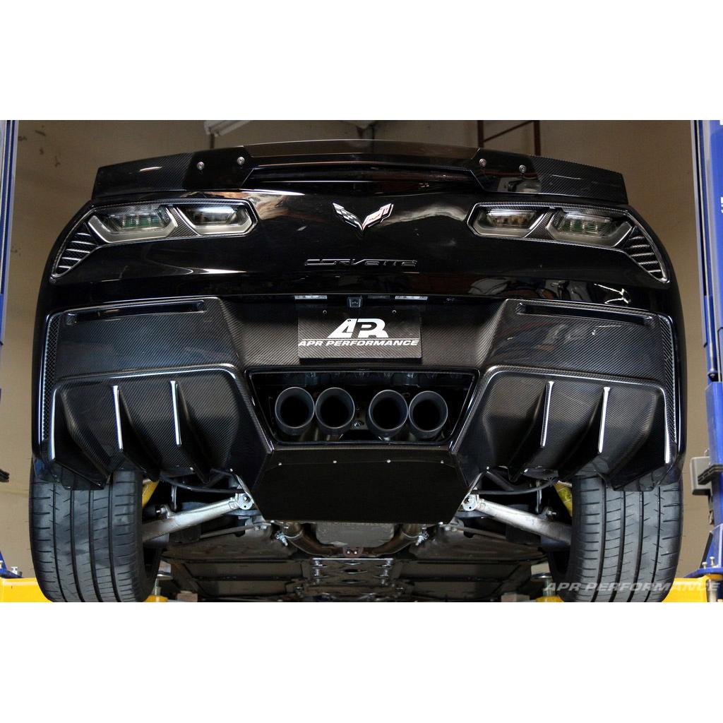 Chevrolet Corvette C7 Z06 Carbon Fiber Rear Diffuser (Version 2)