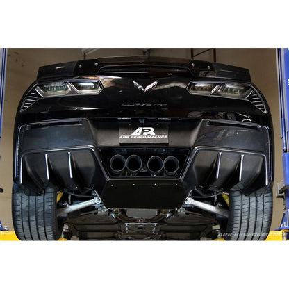 Chevrolet Corvette C7 Z06 Carbon Fiber Rear Diffuser (Version 2)