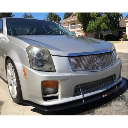 Cadillac CTS-V Sedan Carbon Fiber Front Wind Splitter 2004-2007