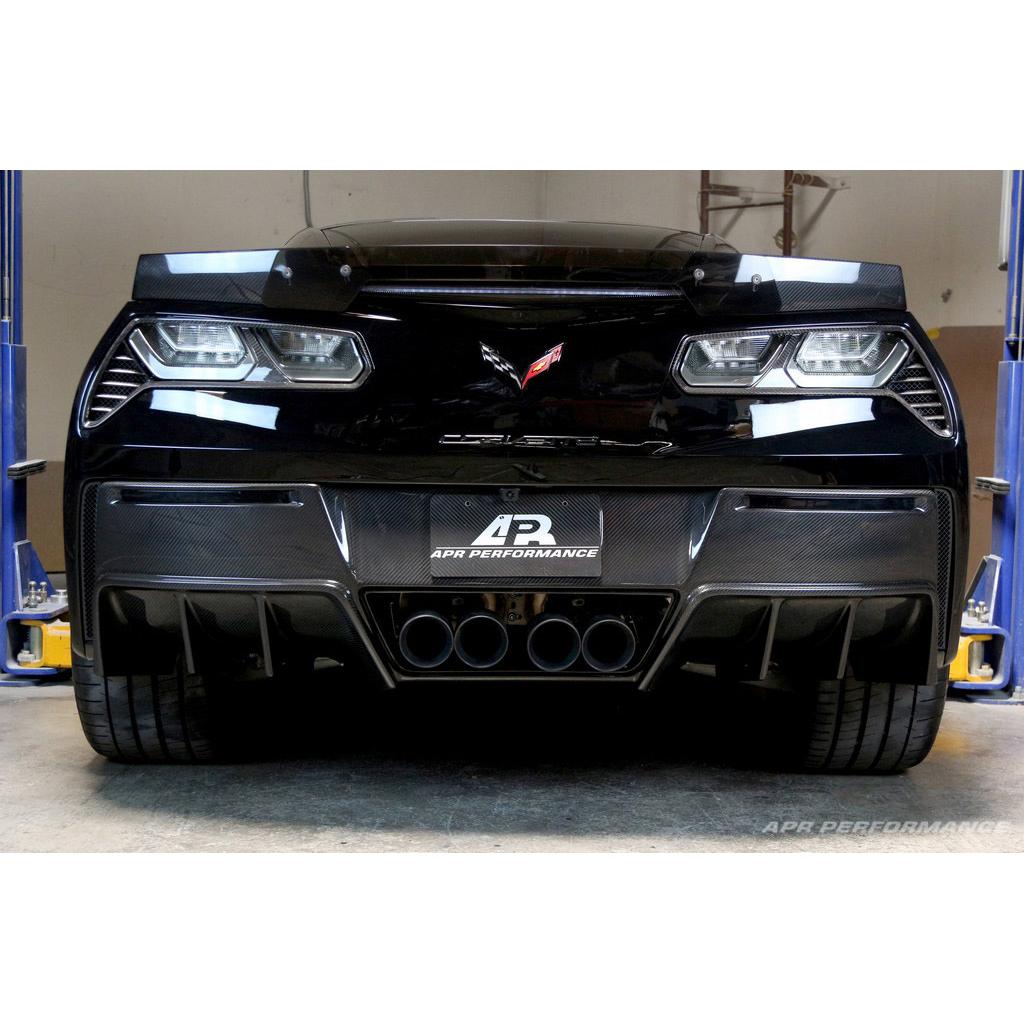 Chevrolet Corvette C7 Z06 Carbon Fiber Rear Diffuser (Version 2)