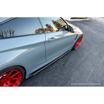 BMW F82 M4 Carbon Fiber Side Rocker Extension/ Side Skirt