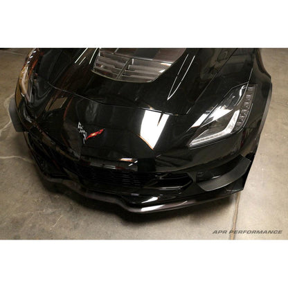 Chevrolet Corvette C7 / C7 Z06 Carbon Fiber Front Bumper Race Canards