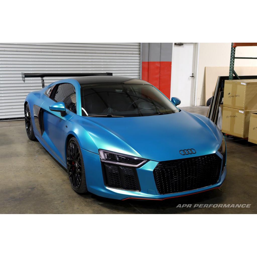 Audi R8 GTC-500 Carbon Fiber Adjustable Wing and Trunk Panel Replacement 2016-2022