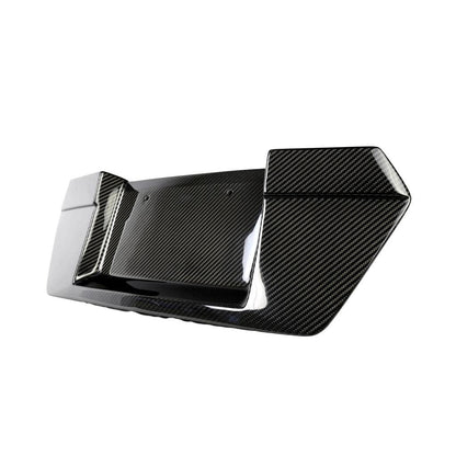 Chevrolet Corvette C8 Carbon Fiber License Plate Backing