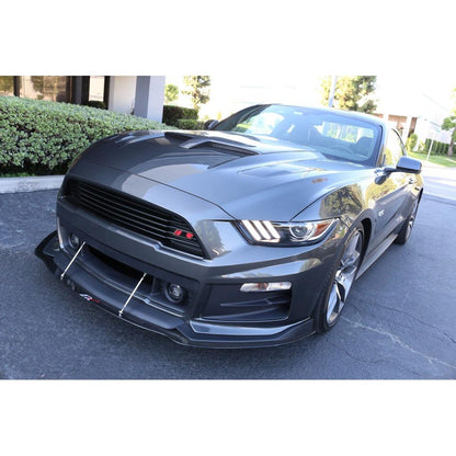 Ford Mustang S550 Carbon Fiber Front Wind Splitter 2015-2017