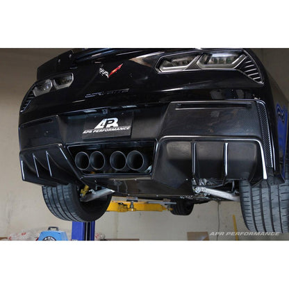 Chevrolet Corvette C7 Z06 Carbon Fiber Rear Diffuser (Version 2)