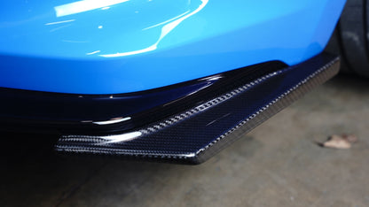 Carbon Fiber Honda FL5 Civic Type R Rear Bumper Skirts 2023 - Current