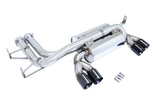 Megan Racing - BMW E46 M3 2001-2006 – Supremo Exhaust Black Chrome Rolled Tips – MR-ABE-BE46M3OE-BC