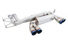 Megan Racing - BMW E46 M3 2001-2006 – Supremo Exhaust Blue Ti-Tips – MR-ABE-BE46M3OE-BT