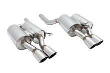 Megan Racing - BMW E60 M5 ’05-’10 – Supremo Exhaust – Stainless Rolled Tips – MR-ABE-BE60M5-R+L