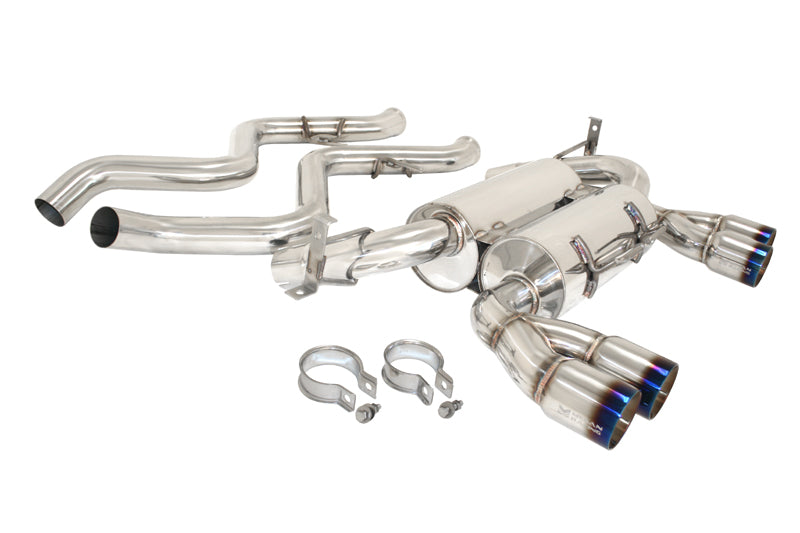 Megan Racing - Supremo Exhaust System for BMW E90 M3 Sedan 08-11 – Burnt Rolled Tips – MR-ABE-BE90M34D-VO