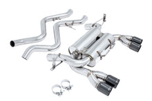 Megan Racing - Supremo Exhaust System for BMW E92 M3 08-13 – Black Chrome Rolled Tips – MR-ABE-BE92M3-BC