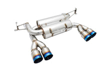 Megan Racing - BMW E92 M3 08-13 – Supremo Exhaust System – Blue Titanium Tips – MR-ABE-BE92M3-BT