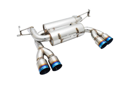 Megan Racing - BMW E92 M3 08-13 – Supremo Exhaust System – Blue Titanium Tips – MR-ABE-BE92M3-BT