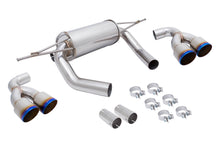Megan Racing - BMW M3 (F80) 15-19 / M4 (F82) 15-19 – Supremo Exhaust System – Burnt Rolled Tips – MR-ABE-BF82-VO