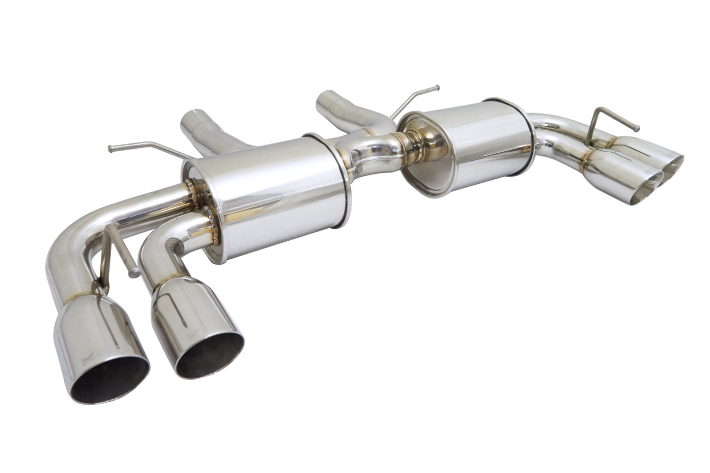 Megan Racing - Chevrolet Camaro SS 2016-2023 Exhaust System (Stainless Quad Tip) – MR-ABE-CCA16-V2