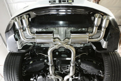 Megan Racing - Chevrolet Camaro SS 2016-2023 Exhaust System (Burnt Roll Quad Tip) – MR-ABE-CCA16-V2-VO