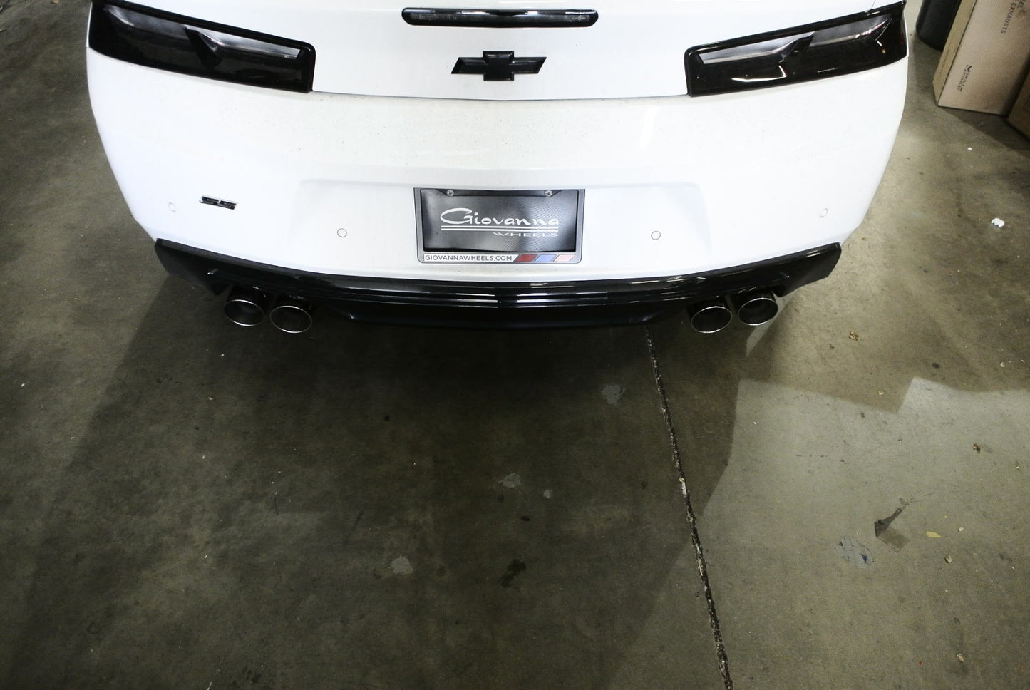 Megan Racing - Chevrolet Camaro SS 2016-2023 Exhaust System (Stainless Quad Tip) – MR-ABE-CCA16-V2