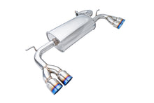 Megan Racing - Hyundai Genesis Coupe 2009-2016 2.0L Turbo – Blue Titanium Tips – Turbo Type – MIDPIPE-HG0920T + MR-ABE-HG09
