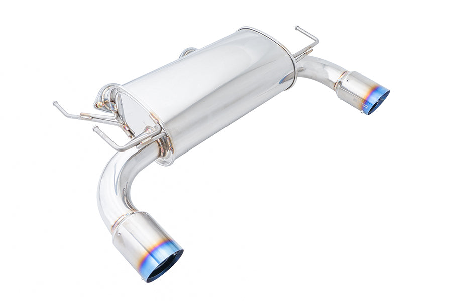 Megan Racing - Infiniti G37 Coupe 08-13 – Blue Titanium Tips – Axle Back – MR-ABE-IG372D