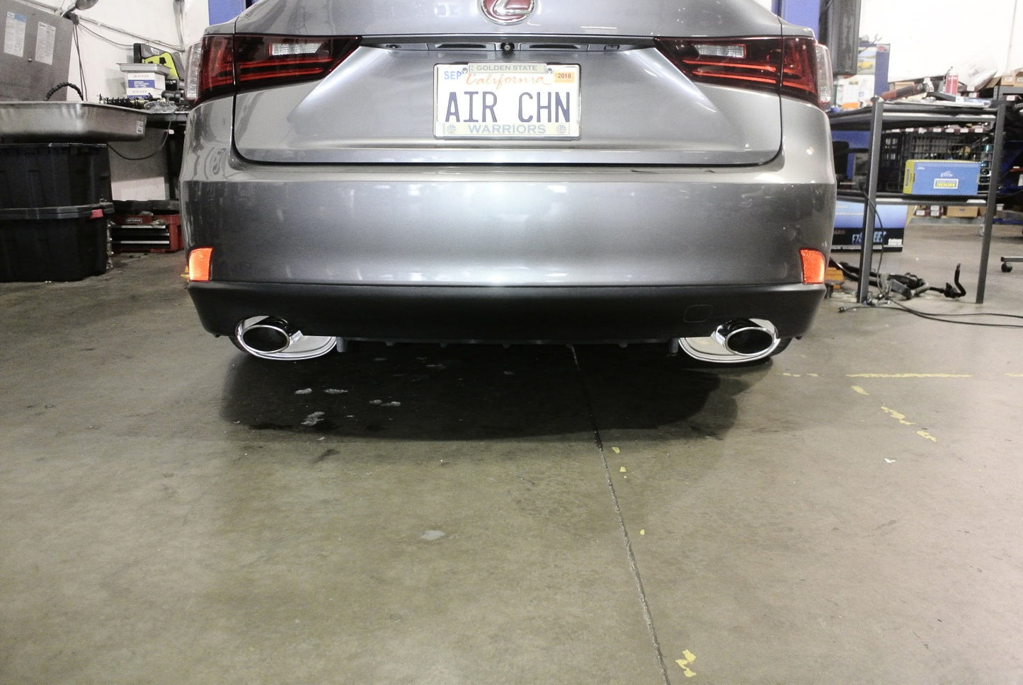 Megan Racing - Lexus IS250 2014+ (2.6 V6) Exhaust System (Burnt Roll Tip) – MR-ABE-LI14-VO