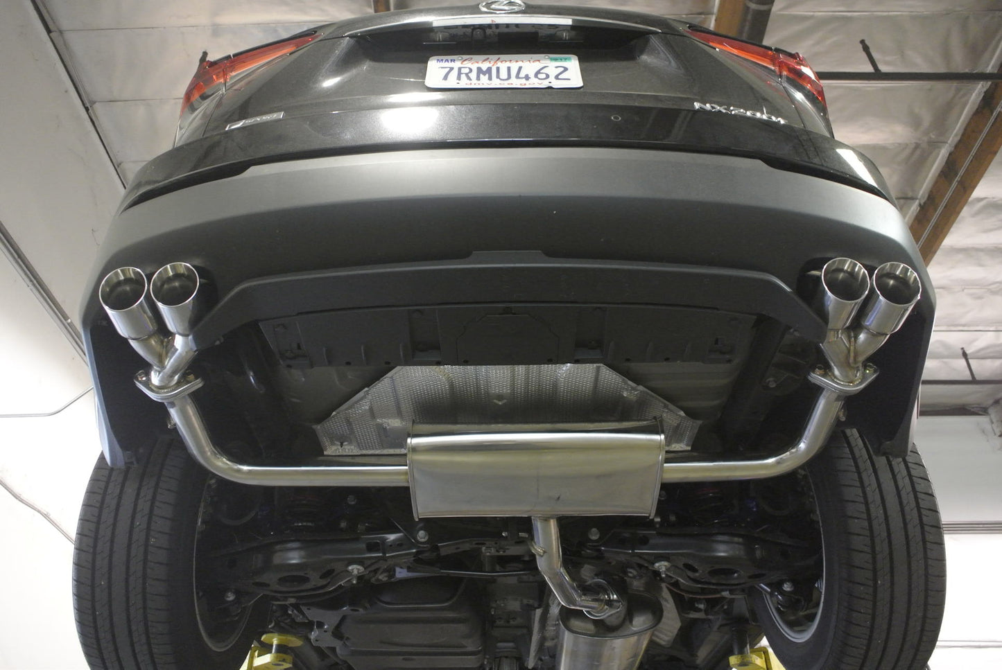 Megan Racing - Lexus NX200T 14-20 Exhaust System – Stainless Rolled Tips – MR-ABE-LN15