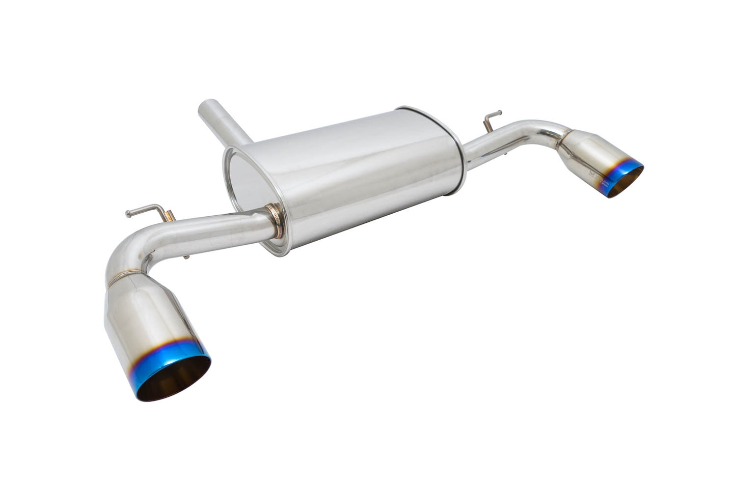 Megan Racing - Mini Countryman R60 11-16 – Burnt Rolled Tips – Axle Back – MR-ABE-MCC11-VO