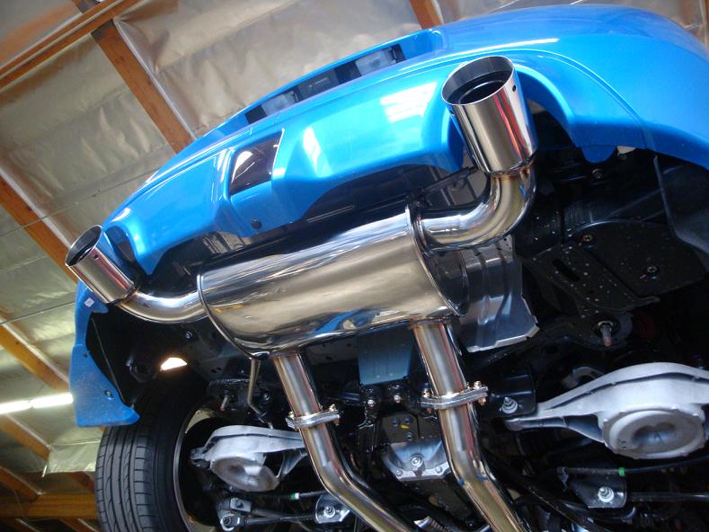 Megan Racing - Nissan 370Z 2009-2020 – Stainless Steel Tips – OERS – MR-ABE-N7Z09-OE+M