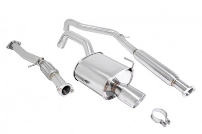 Megan Racing - Fiat 500 2012+ – Stainless Rolled Tips (Excludes Abarth and Turbo Models) – OE-RS – MR-CBS-F511-SRT