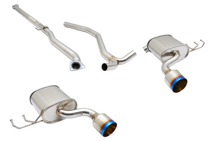 Megan Racing - Honda Civic 16-21 1.5 Turbo 5-Door Hatchback (Sport Trim Only) Cat-Back Exhaust System Burnt-Roll Tip – MR-CBS-HC16T-VO