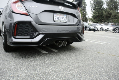 Megan Racing - Honda Civic 16-21 1.5 Turbo 5-Door Hatchback (Sport Trim Only) Cat-Back Exhaust System Burnt-Roll Tip – MR-CBS-HC16T-VO