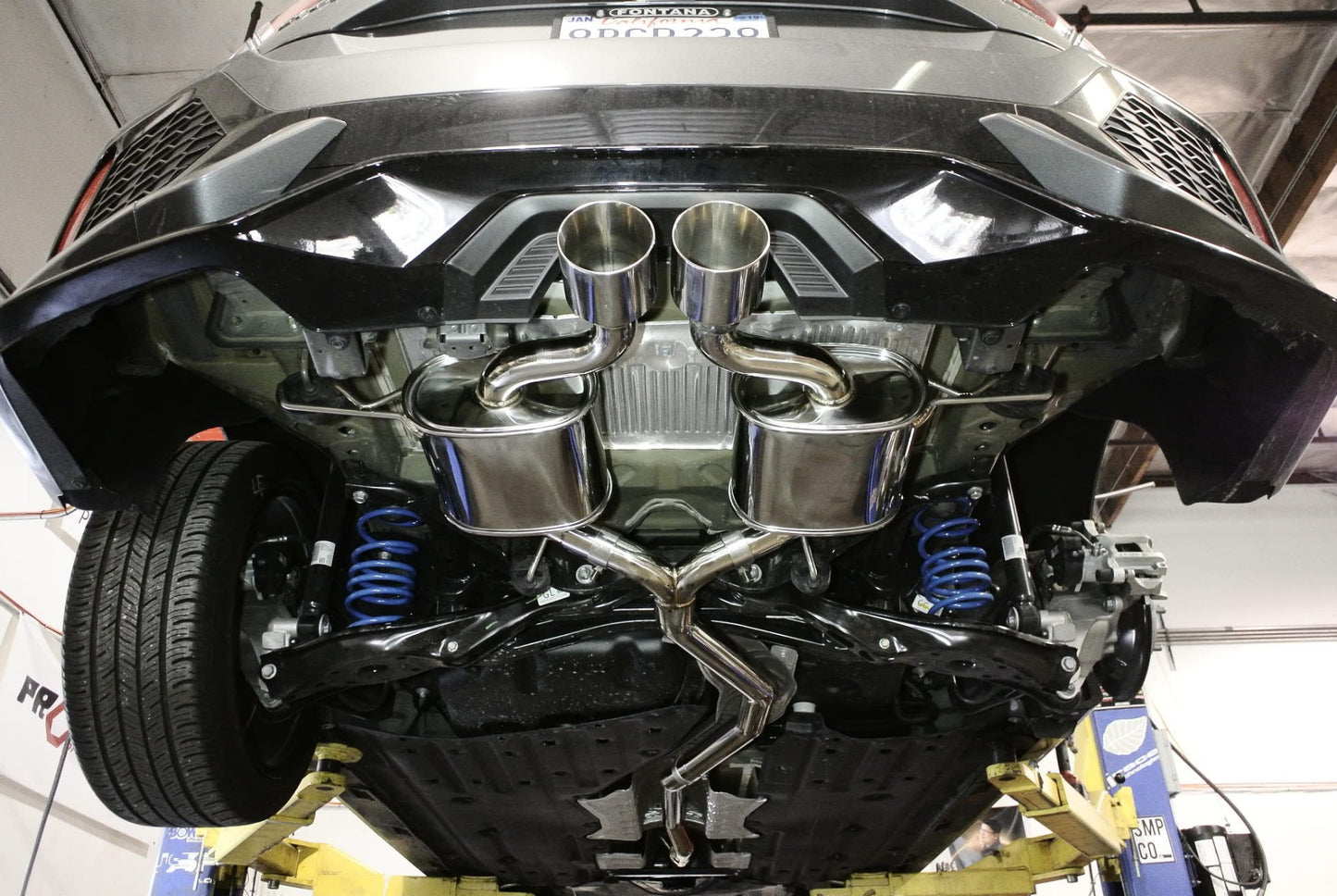 Megan Racing - Honda Civic 16-21 1.5 Turbo 5-Door Hatchback (Sport Trim Only) Cat-Back Exhaust System Burnt-Roll Tip – MR-CBS-HC16T-VO