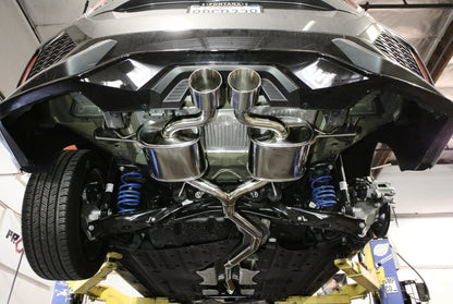 Megan Racing - Honda Civic 16-21 1.5 Turbo 5-Door Hatchback (Sport Trim Only) Cat-Back Exhaust System Burnt-Roll Tip – MR-CBS-HC16T-VO