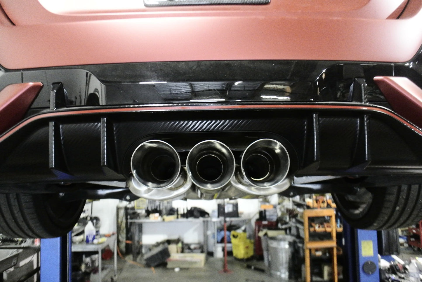 Megan Racing - Honda Civic Type-R (FK8) 2017+ Cat-Back Exhaust System (Burnt Tips) – MR-CBS-HC17R-BT