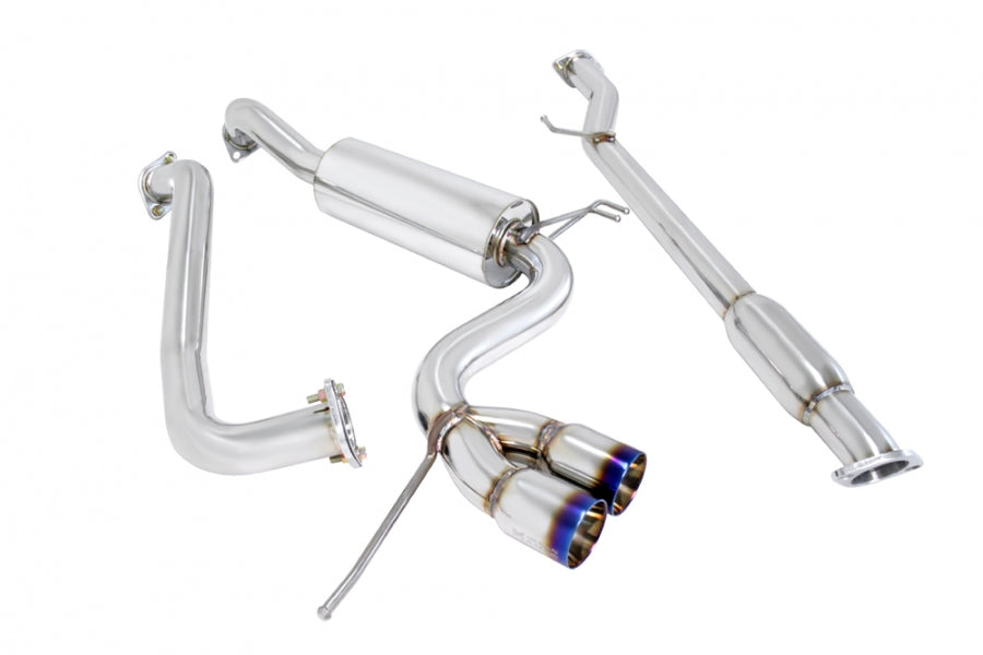 Megan Racing - Hyundai Veloster 2012-2018 Type 2 Exhaust – Burnt Rolled Tips – MR-CBS-HYV11-VO