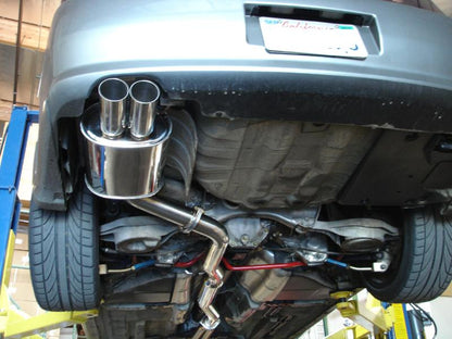 Megan Racing - Infiniti G35 Sedan 03-06 (RWD Only) OE-RS Exhaust System – Stainless Rolled Tips – MR-CBS-IG034D-R+M