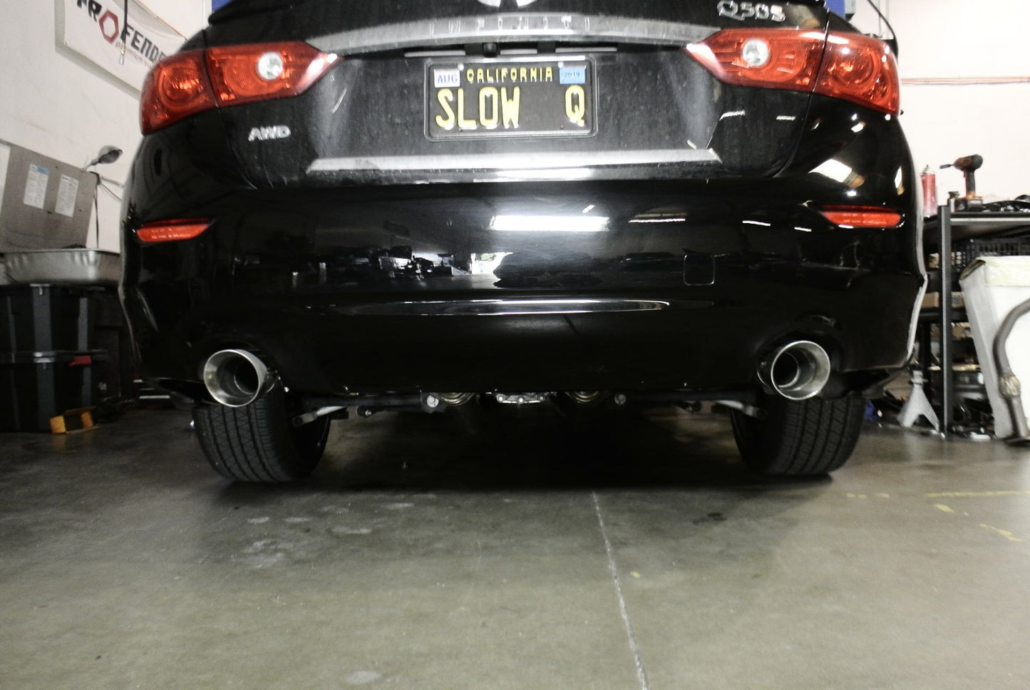 Megan Racing - Infiniti Q50 2016+ (3.0 Twin Turbo) AWD/RWD (EXC NON-TURBO) Exhaust System – MR-CBS-IQ14X-R + MR-CBS-IQ14X-M