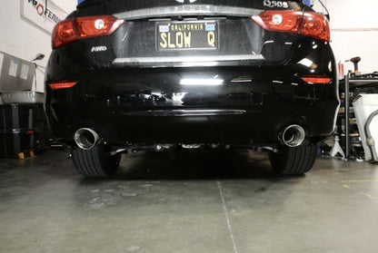 Megan Racing - Infiniti Q50 2016+ (3.0 Twin Turbo) AWD/RWD (EXC NON-TURBO) Exhaust System – MR-CBS-IQ14X-R + MR-CBS-IQ14X-M