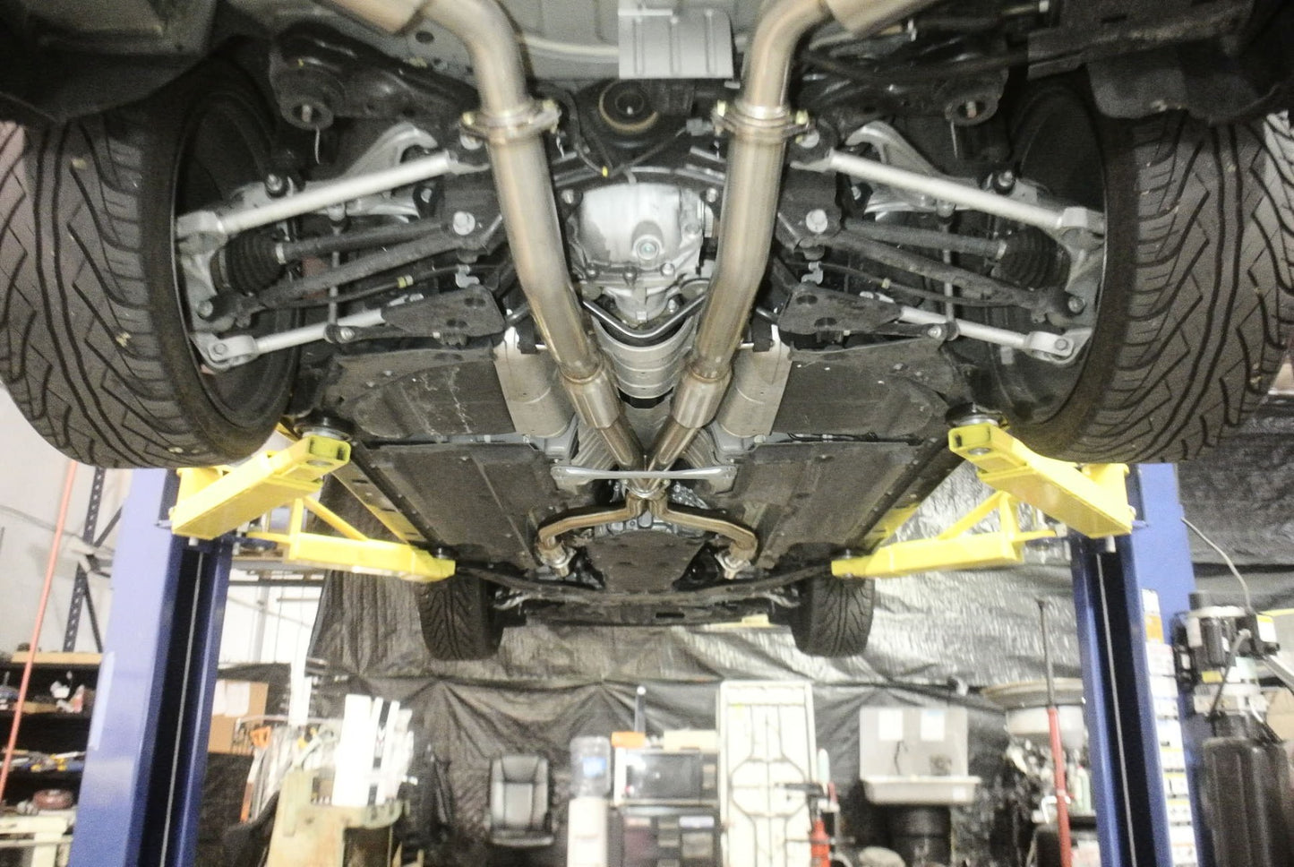 Megan Racing - Infiniti Q50 2016+ (3.0 Twin Turbo) AWD/RWD (EXC NON-TURBO) Exhaust System – MR-CBS-IQ14X-R + MR-CBS-IQ14X-M