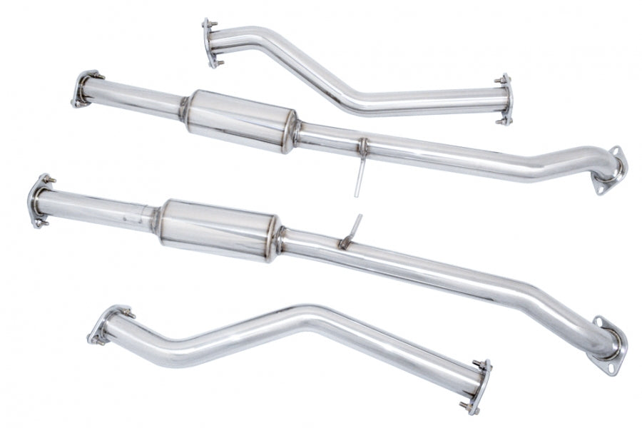 Megan Racing - Nissan 370Z 2009+ – Stainless Rolled Tips – Drift Spec – MR-CBS-N7Z09-DS-R+M