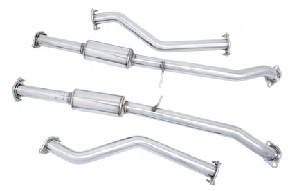 Megan Racing - Nissan 370Z 2009+ – Stainless Rolled Tips – Drift Spec – MR-CBS-N7Z09-DS-R+M